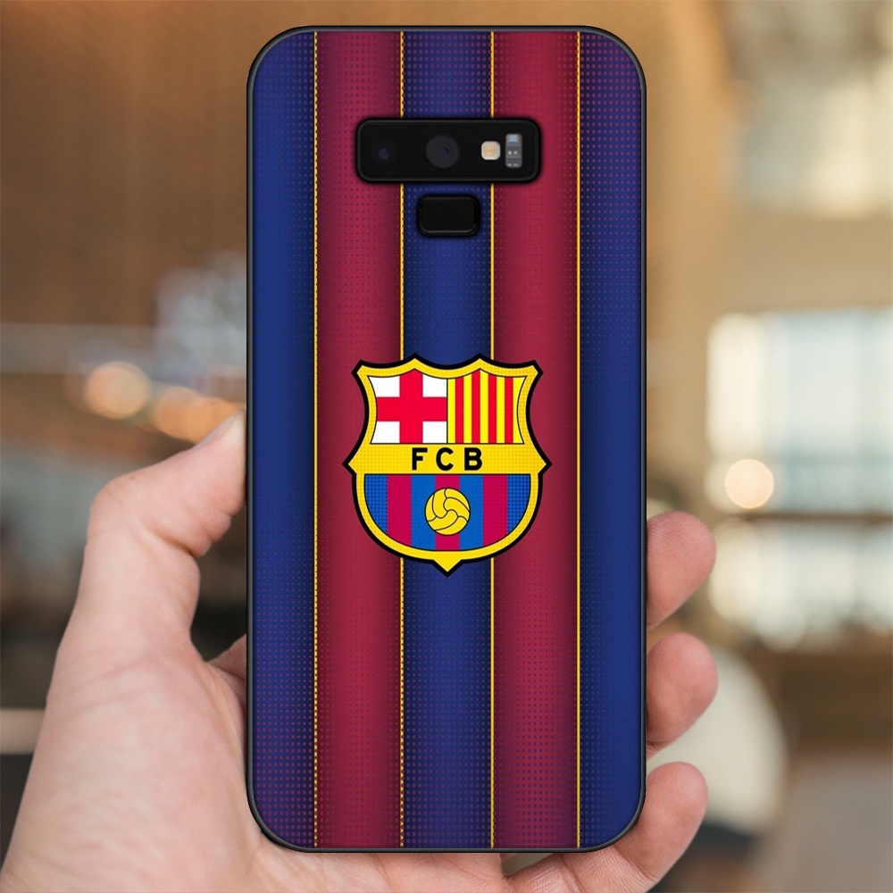 Ốp lưng Samsung Note 9 viền đen in hình Barcelona Barca