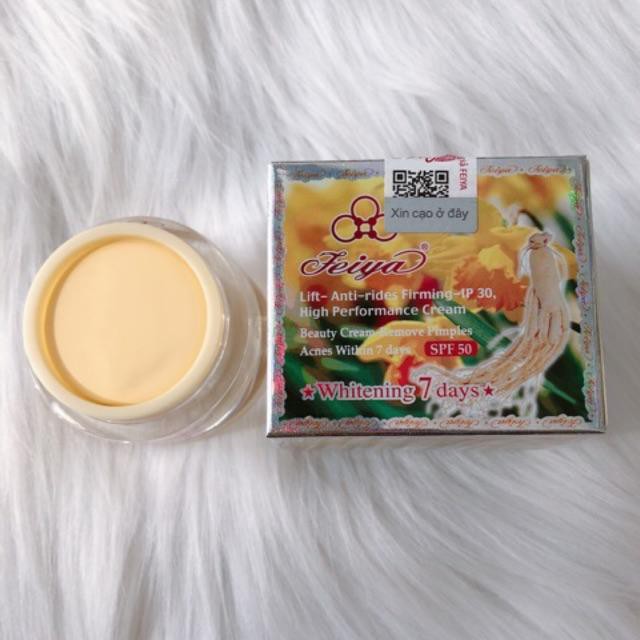Kem Feiya trắng da nhân sâm