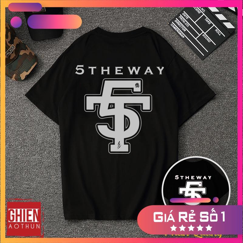 (SALE 30%) [Phản Quang] Áo Thun Tay Ngắn Nam Nữ 5theway v.3 - FreeShip 99K