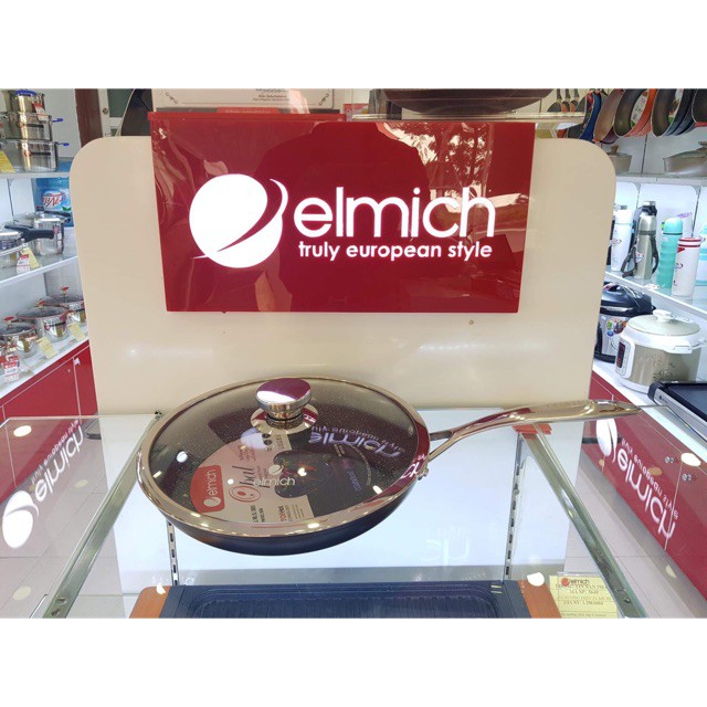 Chảo vân đá tự nhiên chống dính Elmich Opal EL-3802