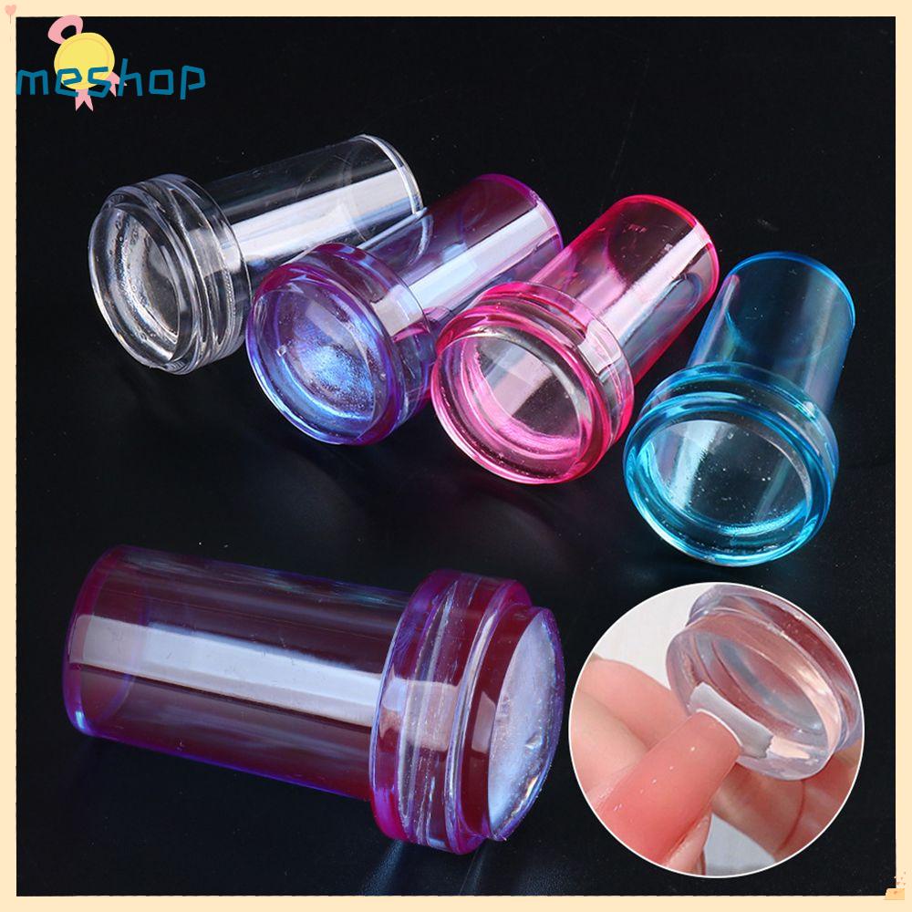 Bộ Dụng Cụ In Dấu Trang Trí Móng Tay Bằng Silicone DIY