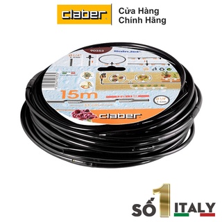 Ống tưới thấm ldpe 6mm, dài 15m - claber italy