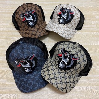 MŨ LƯỠI TRAI DA PHỐI LƯỚI CON SÓI SIÊU ĐẸP