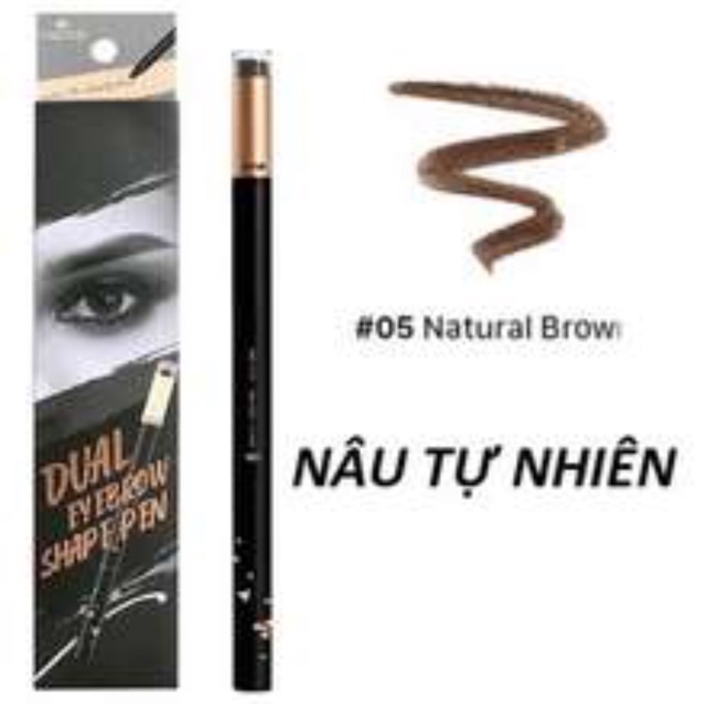 🌷CHÌ KẺ MÀY ĐỊNH HÌNH ĐA NĂNG 2 ĐẦU ALL-IN-ONE VACOSI DUAL EYEBROW SHAPE PEN🌷