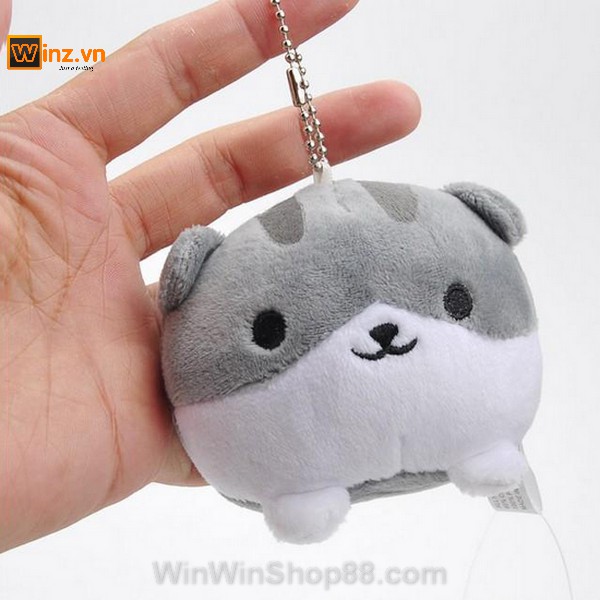 Móc khóa gấu bông mèo Neko Atsume  - Winz.vn