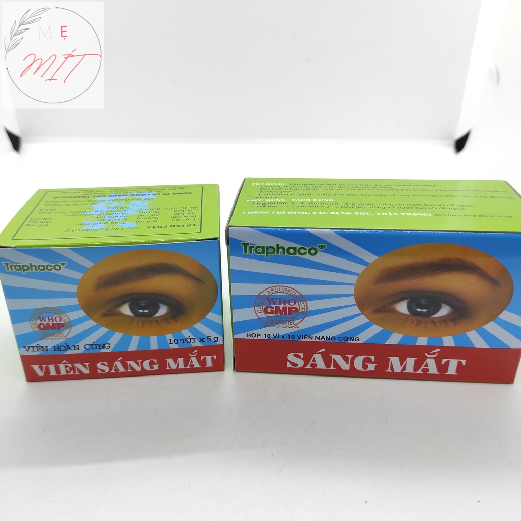 Viên Sáng Mắt Traphaco - Viên Hoàn Cứng