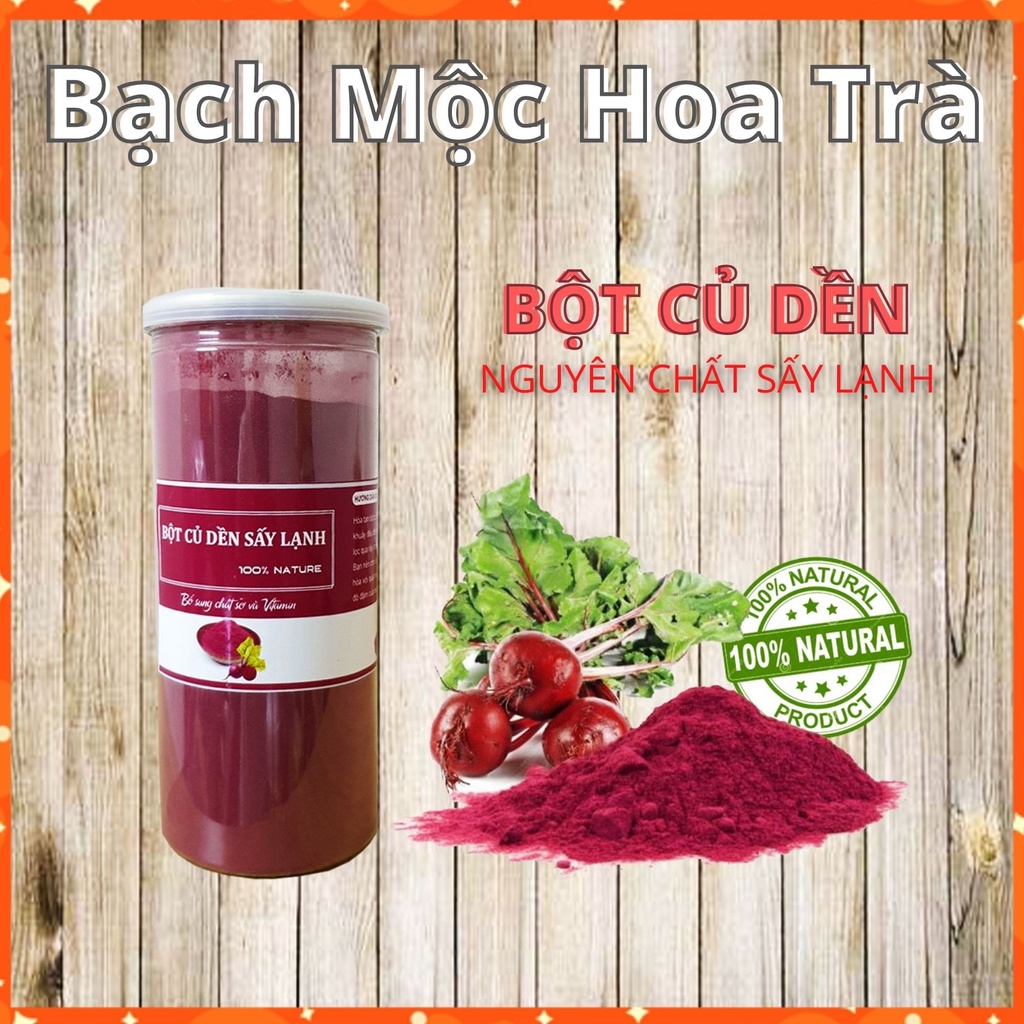 [Mã 253FMCGSALE giảm 8% đơn 500K] Bột củ dền đỏ 500g sấy lạnh nguyên chất, tạo màu tự nhiên