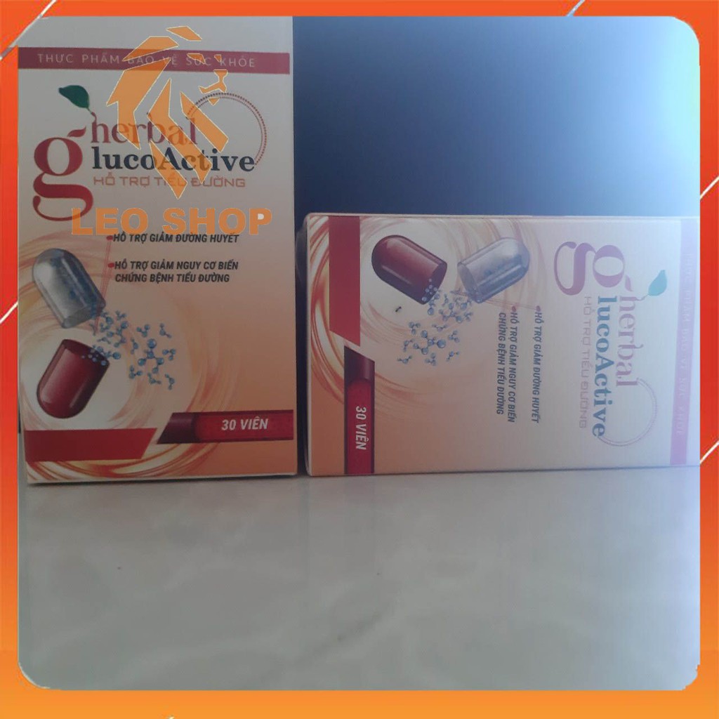 VIÊN UỐNG HERBAL GLUCOACTIVE - Hỗ Trợ Giải Quyết Nỗi Lo Tiểu Đường Ổn Định Đường Huyết - [CHÍNH HÃNG HỘP 30 VIÊN] | BigBuy360 - bigbuy360.vn
