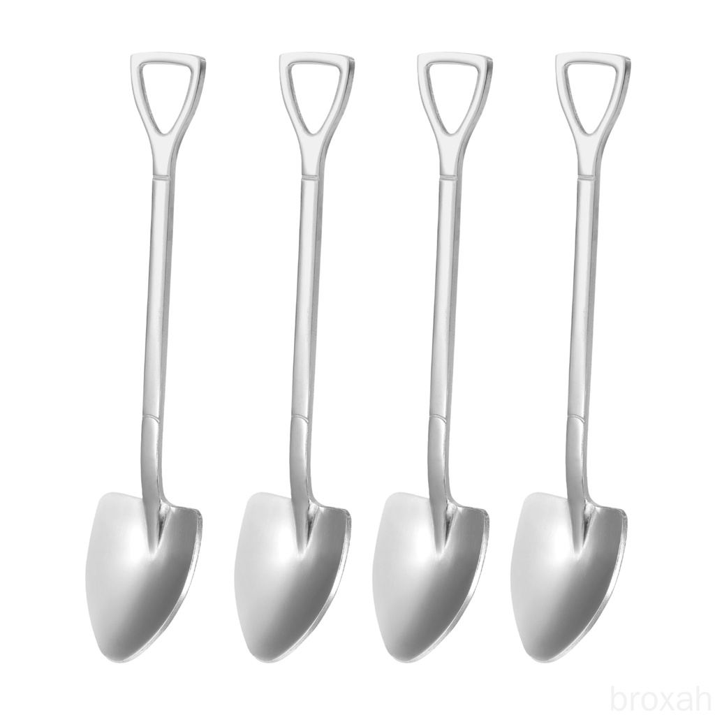 Muỗng Cà Phê Hình Xẻng Bằng Thép Không Gỉ