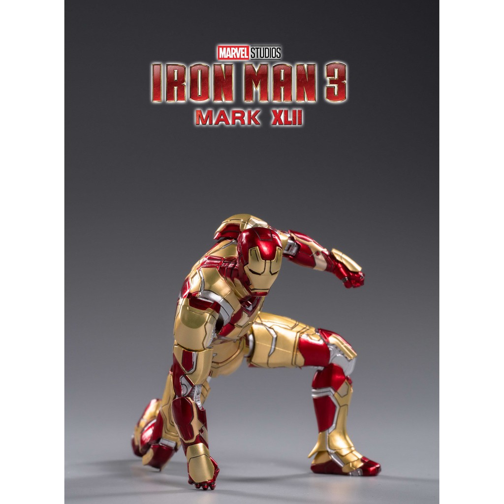 Mô hình Mark 42 ZD Toys Chính Hãng Iron Man 3