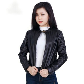 [Free Ship] Áo Khoác Da Nữ Thời Trang Hàn Quốc