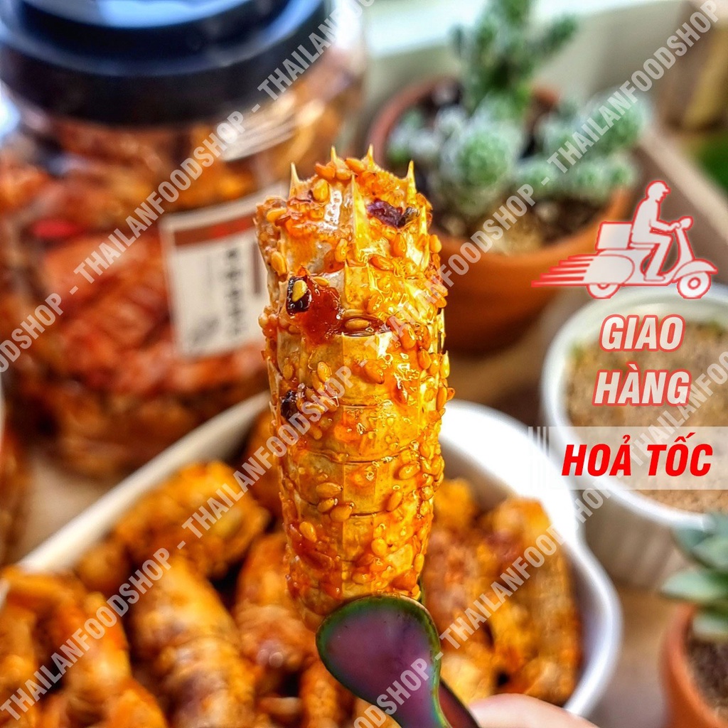 Tôm Tít (Bề Bề) Tẩm Vị Sấy Mật Ong Cay Giòn - Hộp 320gr