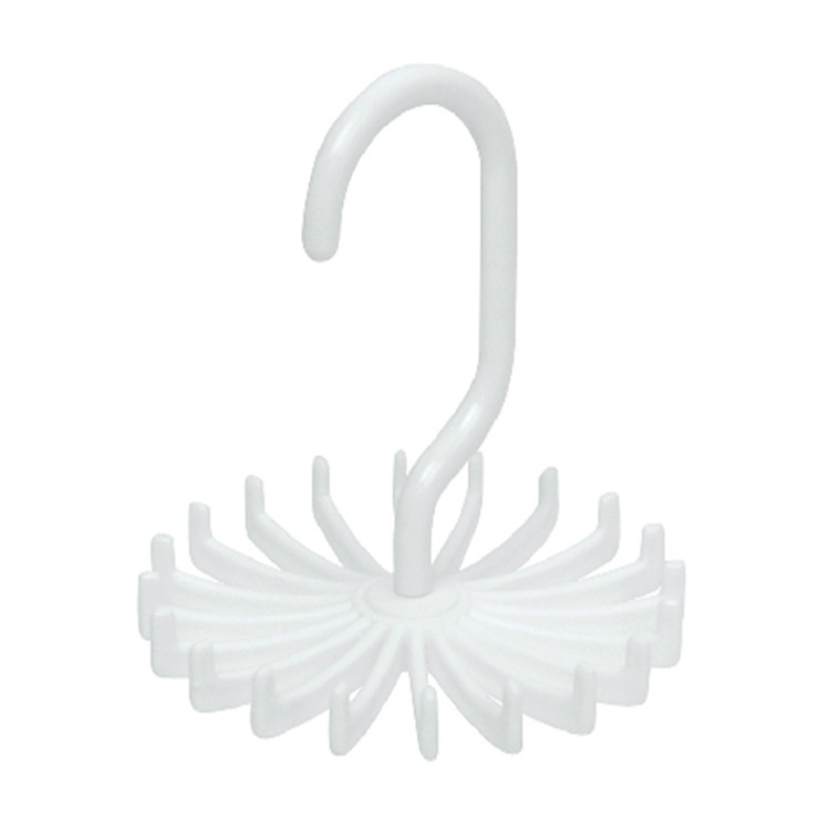 Móc Nhựa Treo Cà Vạt 20 Kẹp Đa Năng Xoay Được