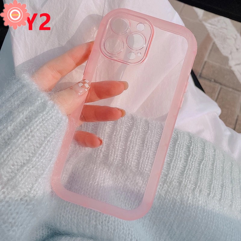 Ốp Điện Thoại Có Túi Khí Chống Sốc Màu Trơn Cho IPhone 11 12 13 11 Pro Max XR X XS Max