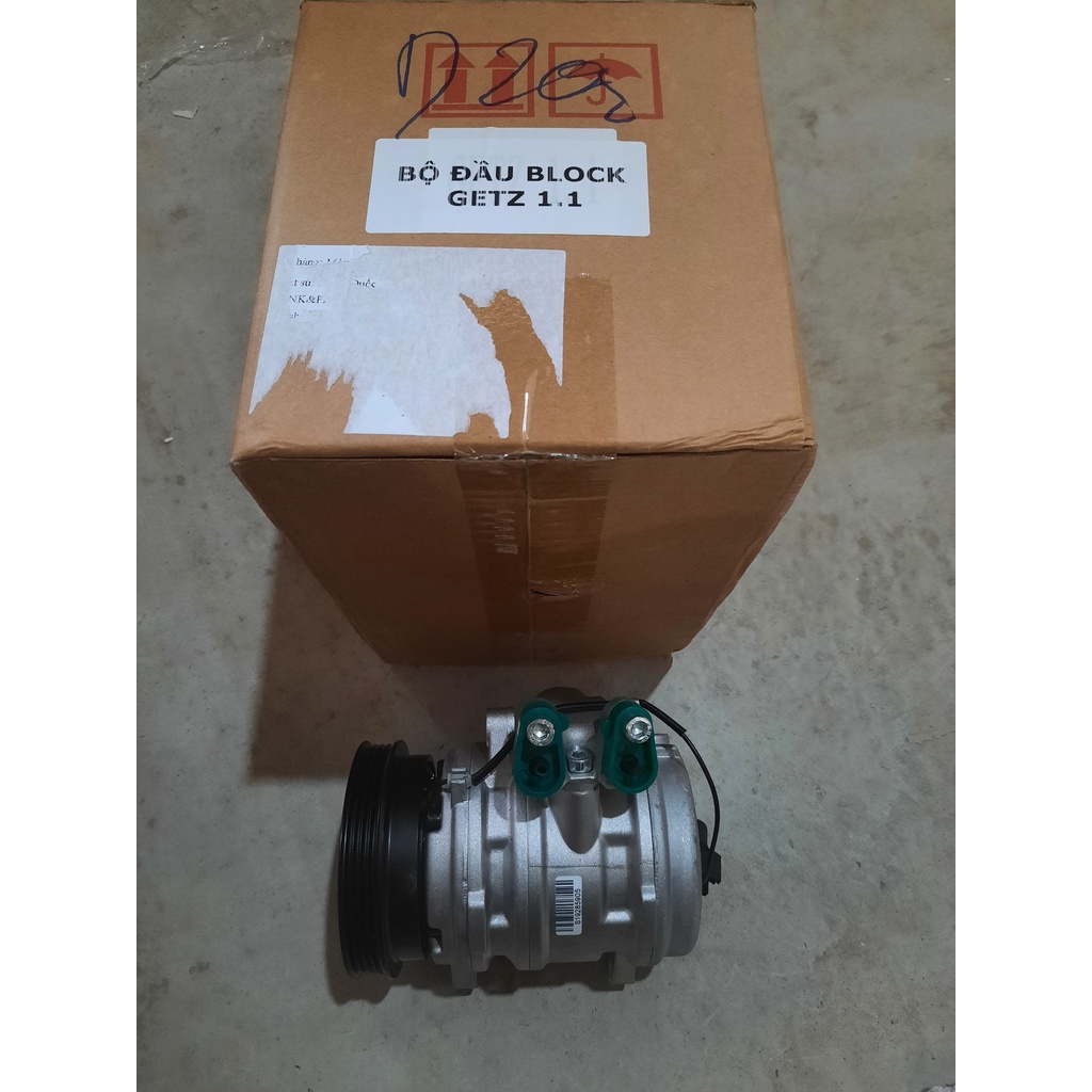 Lốc điều hòa HD208 lắp xe Huyndai Get 1.1