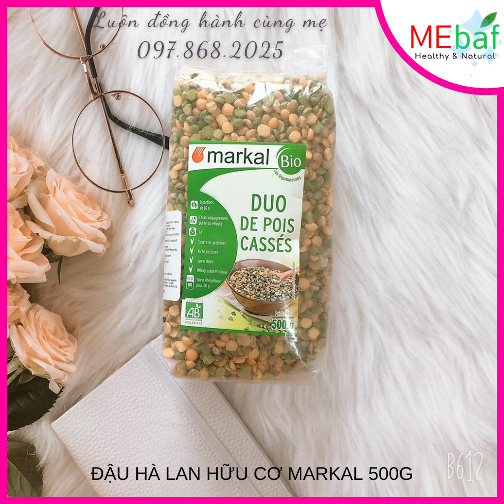 Đậu Hà Lan Hữu Cơ Markal 500g