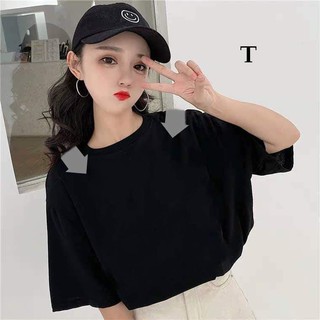Áo phông tay lỡ hoạ tiết mũi tên phản quang vai