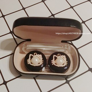 HỘP ĐỰNG LENS HELLO KITTY CAO CẤP  646