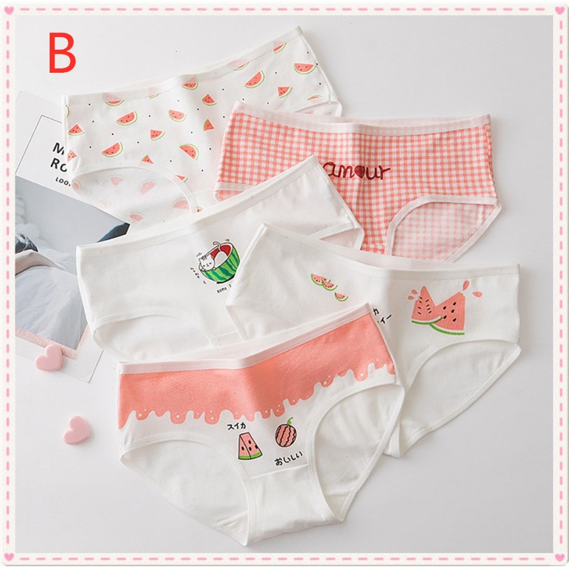 Bộ 4 quần lót hồng gợi cảm và quyến rũ cho phái nữ