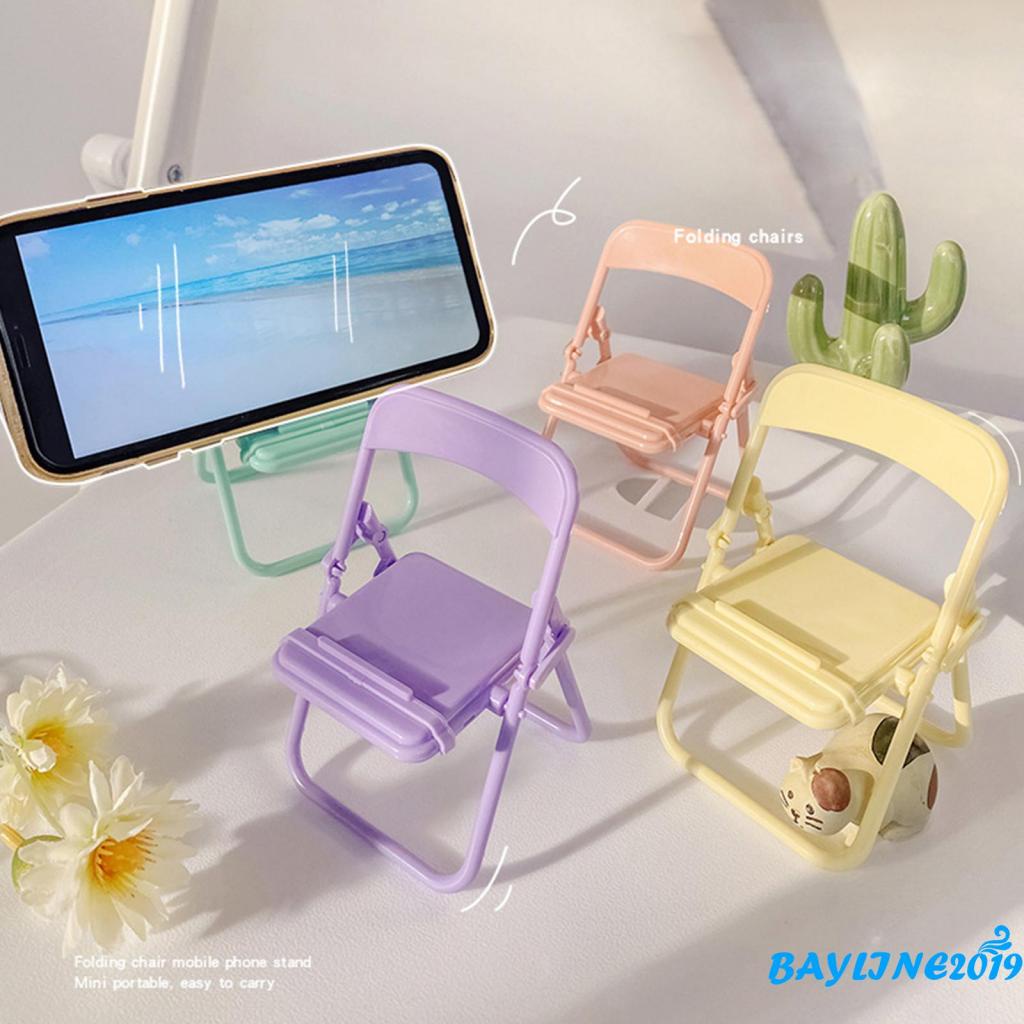 Giá đỡ điện thoại màu trơn thiết kế nhỏ gọn tiện dụng