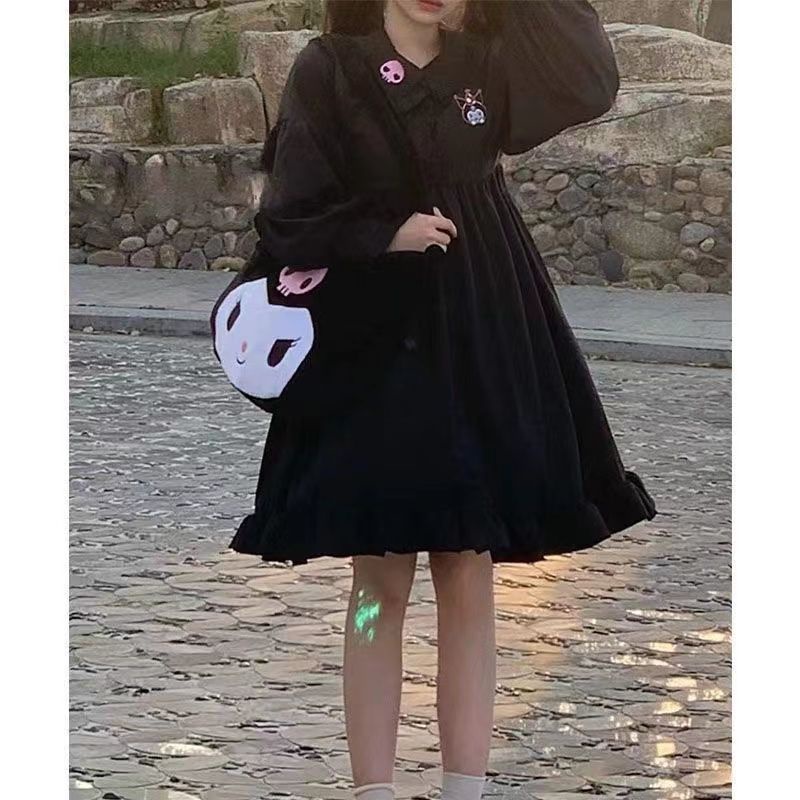 Váy babydoll Đầm Bé Gái Chất Liệu Mềm Mại Phong Cách Thời Trang Nhật Bản