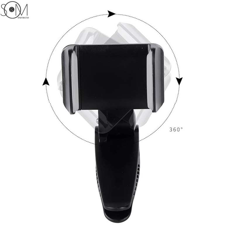 Giá Đỡ Điện Thoại Xoay 360 Độ Gắn Tấm Che Nắng Xe Hơi | BigBuy360 - bigbuy360.vn