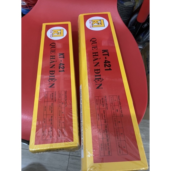 QUE HÀN KIM TÍN 2.5 mm - 3.2 mm - QUE HÀN SẮT