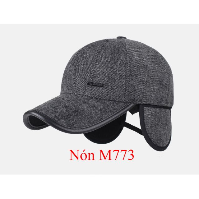 Nón lưỡi trai M773 có vành che tai