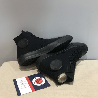 Giày Converse full đen cổ cao