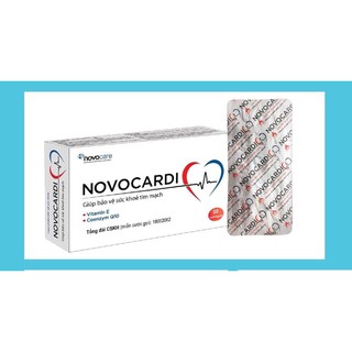 NOVOCARDI _THỰC PHẨM NÂNG CAO SỨC KHỎE TIM MẠCH_ CẢI THIỆN TRIỆU CHỨNG, NÂNG CAO THỂ TRẠNG CỦA  NGƯỜI MẮC BỆNH TIM MẠCH