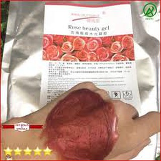 Mặt nạ lạnh hoa hồng đỏ colagen