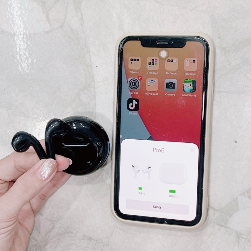 Tai nghe Bluetooth không dây Inpods i12, pro 4/5/6 nhiều màu