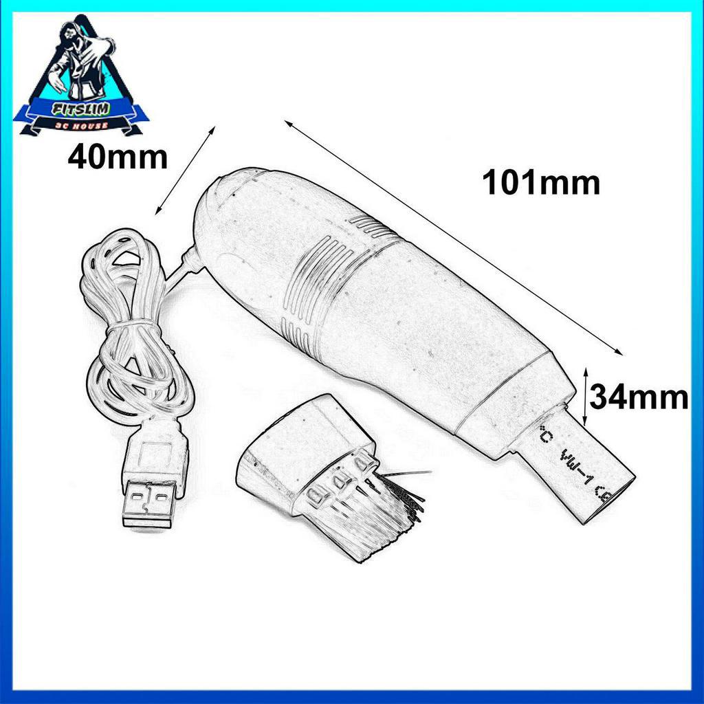 Máy Hút Bụi Bàn Phím Mini Cổng Usb