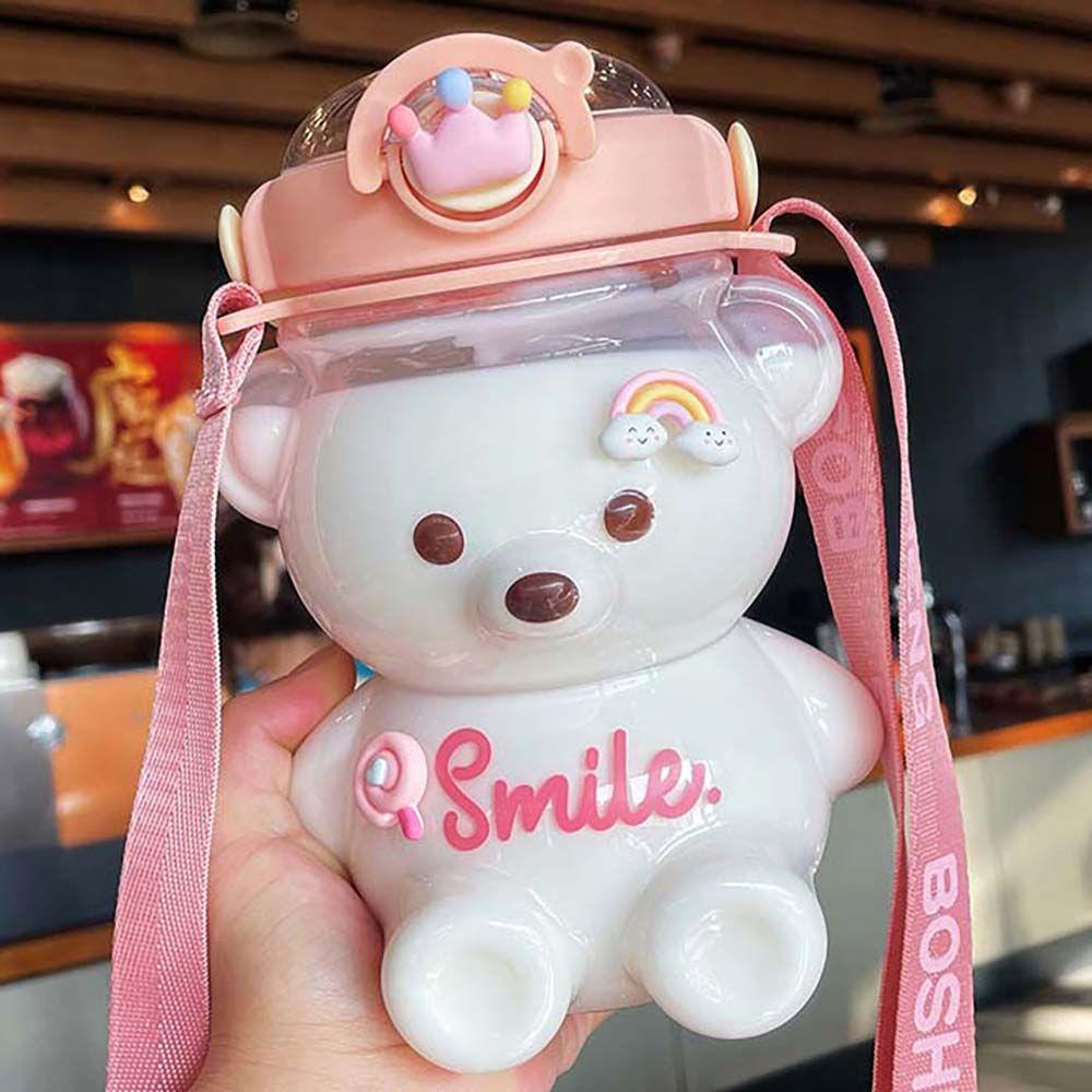 Bình Uống Nước 1000 / 1400ml Thiết Kế Sáng Tạo Dành Cho Nữ