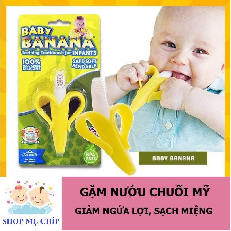 [CHÍNH HÃNG] Gặm nướu hình hươu/hình chuối cho bé