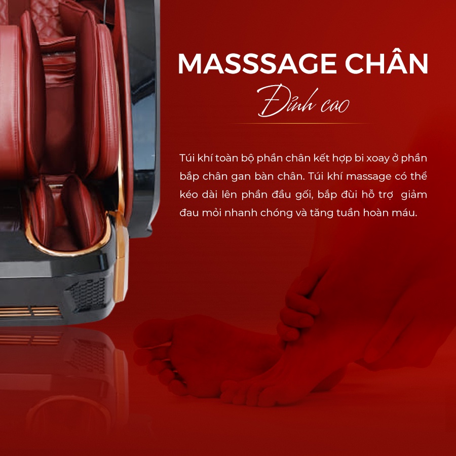 Ghế massage toàn thân,Funiko 686 bảo hành 10 năm con lăn di chuyển 5D phiên bản cao cấp