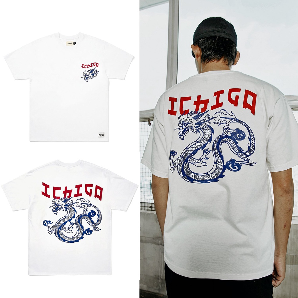 ÁO THUN COTTON HOẠ TIẾT RỒNG CHÂU Á - ICHIGO DRAGON TEE