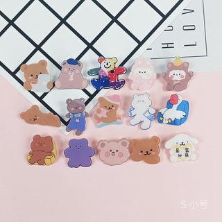 Sticker hoạt hình, ghim cài, huy hiệu, phụ kiện trang trí balo túi xách quần áo(nhiều mẫu dễ thương)