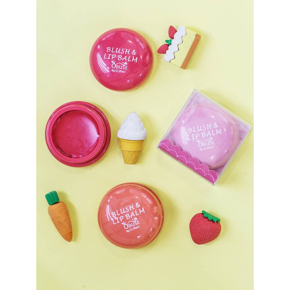 Má Hồng + Son OBUSE BLUSH & LIP BALM | BigBuy360 - bigbuy360.vn