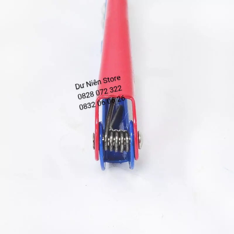 Kéo Bấm Chỉ Hai Màu Xanh Đỏ Răng Cưa Tốt &amp; Thường.