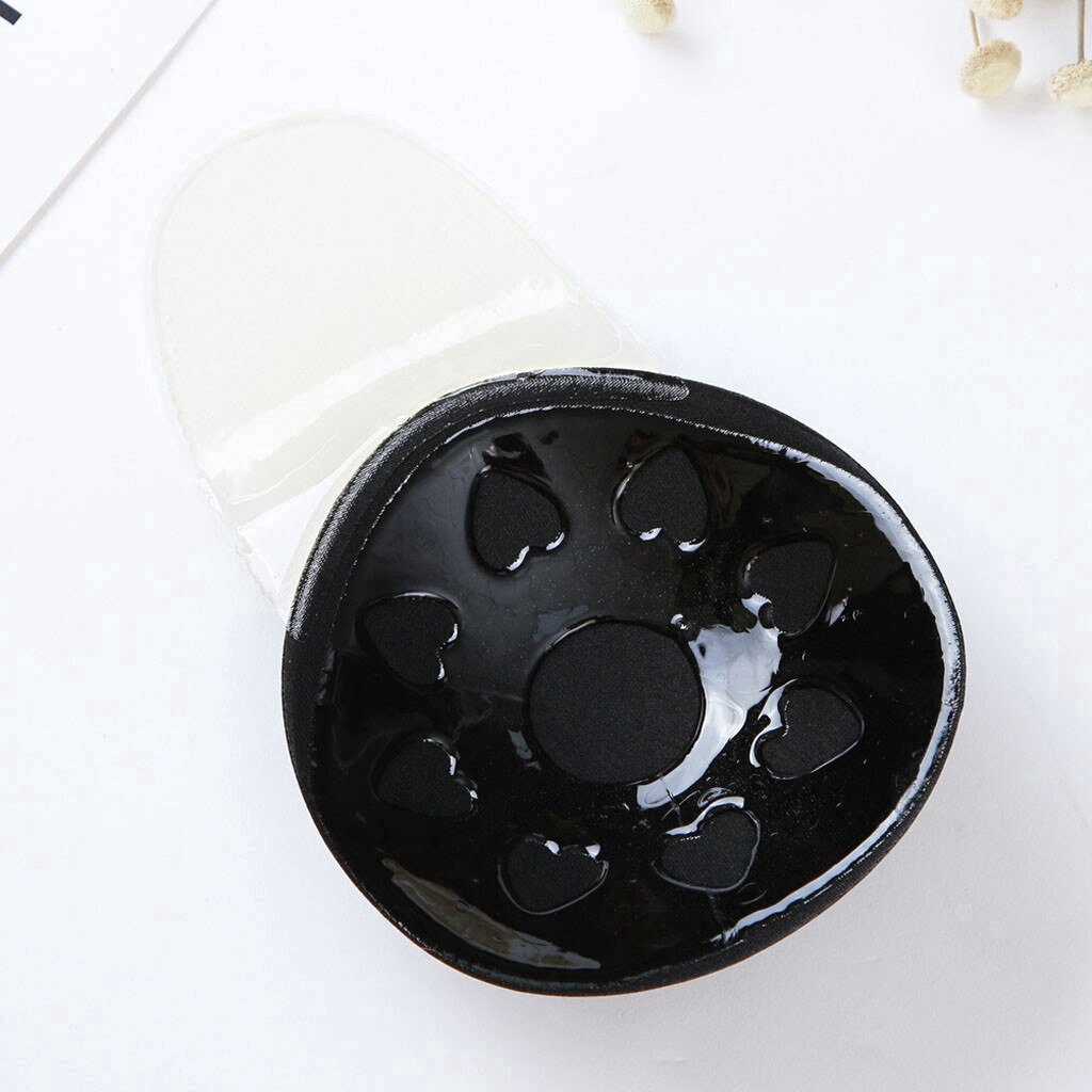 (Hàng Mới Về) 1 Cặp Miếng Dán Đầu Ngực Silicon Trong Suốt Tự Dính Tái Sử Dụng Tiện Lợi