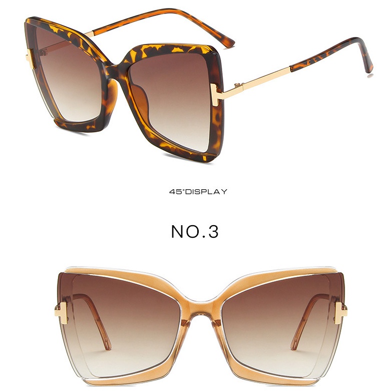 Kính Mát Hình Chữ T Thời Trang Dành Cho Nữ Sự Bảo Vệ