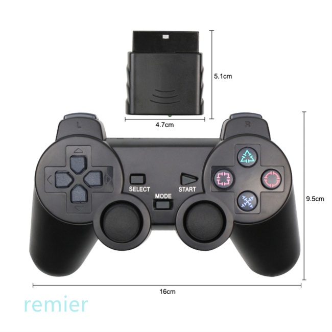 Tay Cầm Chơi Game Không Dây Có Độ Rung Cao Dành Cho Sony Ps2