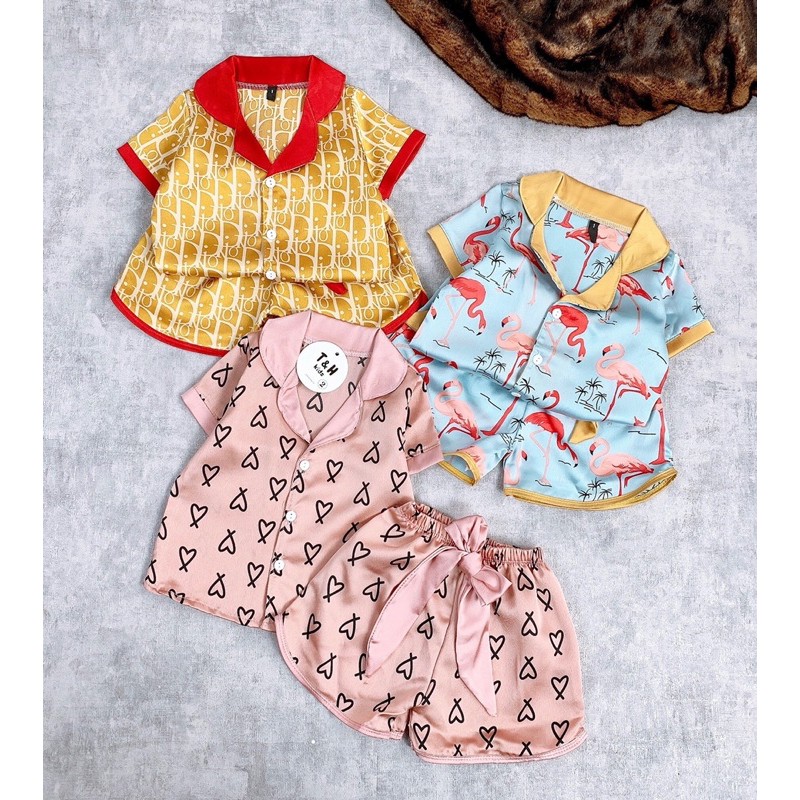 BỘ PIJAMA MẶC NHÀ BÉ GÁI