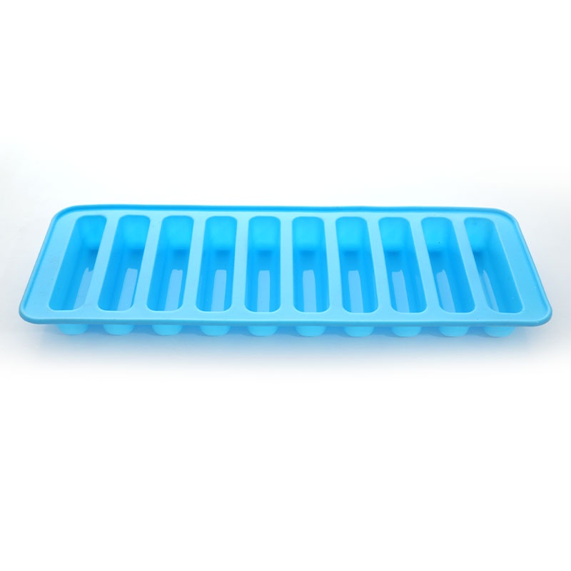 Khuôn Silicone Làm Đá Viên 10 Ô Hình Dải Dài Tiện Lợi