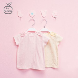 La pomme. Áo cộc bèo vai hình tim