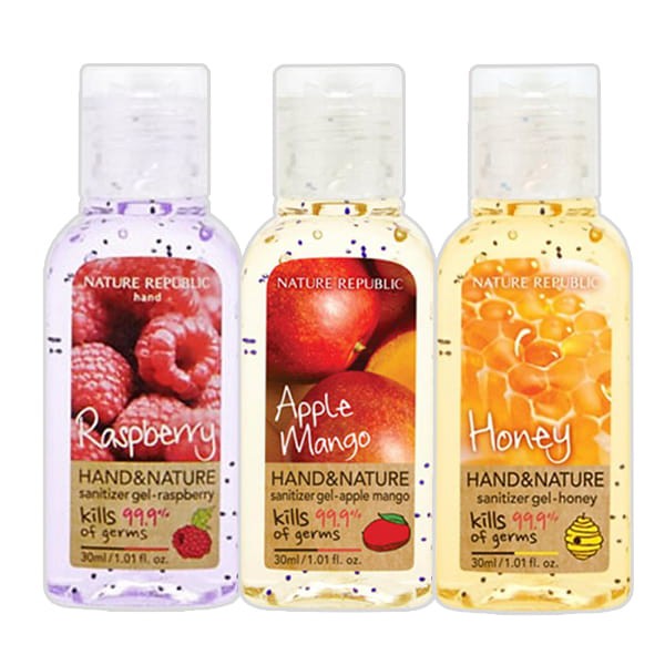 Gel Rửa Tay Khô Diệt Khuẩn Nature Republic Hand & Nature Sanitizer Gel 30ml | BigBuy360 - bigbuy360.vn