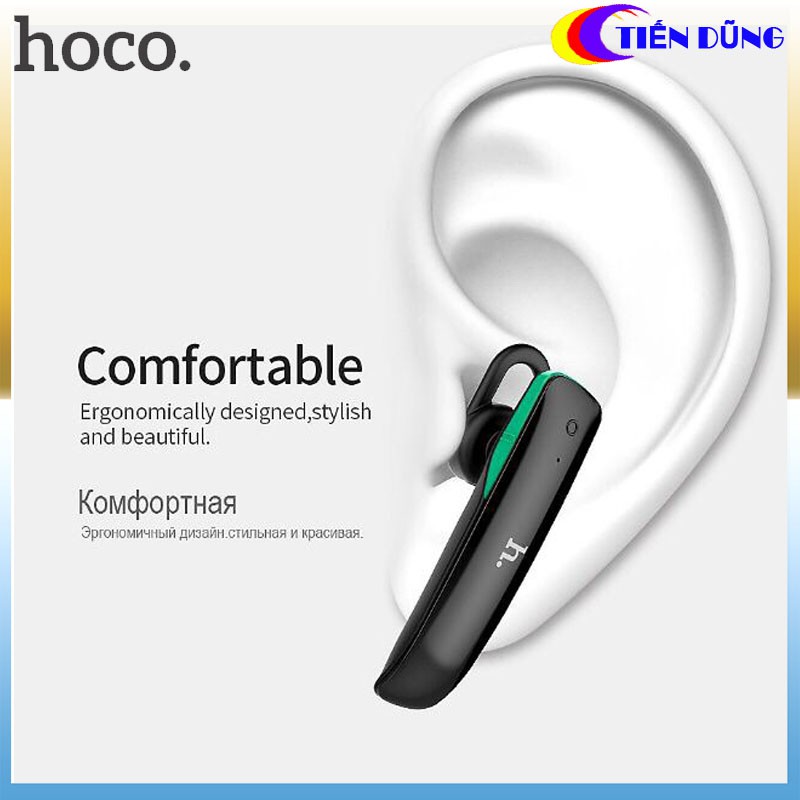 Tai nghe bluetooth Hoco E1 V4.1 âm thanh tốt có micro đàm thoại