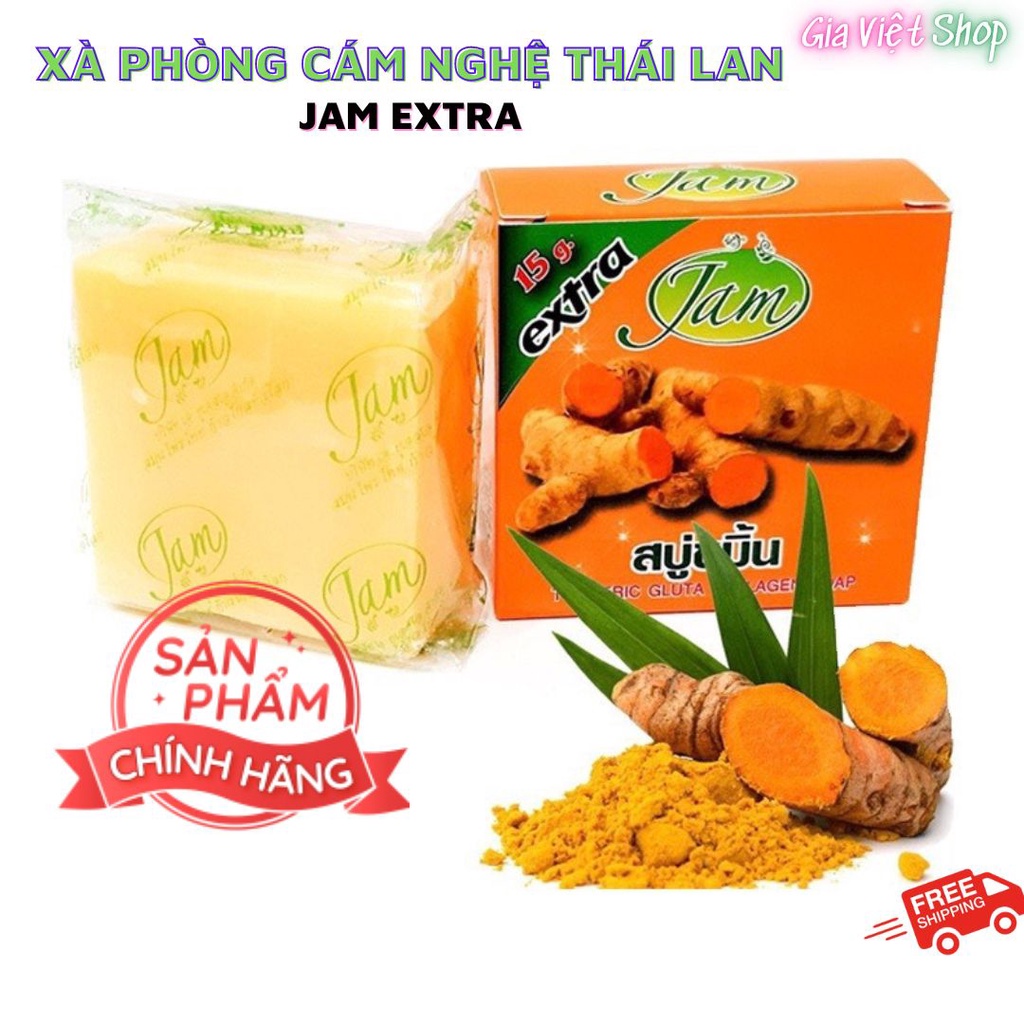 Xà phòng cám nghệ Jam Extra Thái Lan