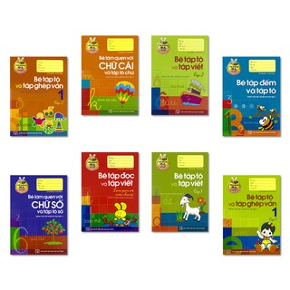Bé Vào Lớp Một (Túi 8 Cuốn)